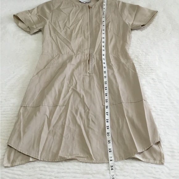 3.1 phillip lim scalloped lae mini tan beige dress size 4 - Picture 5 of 8